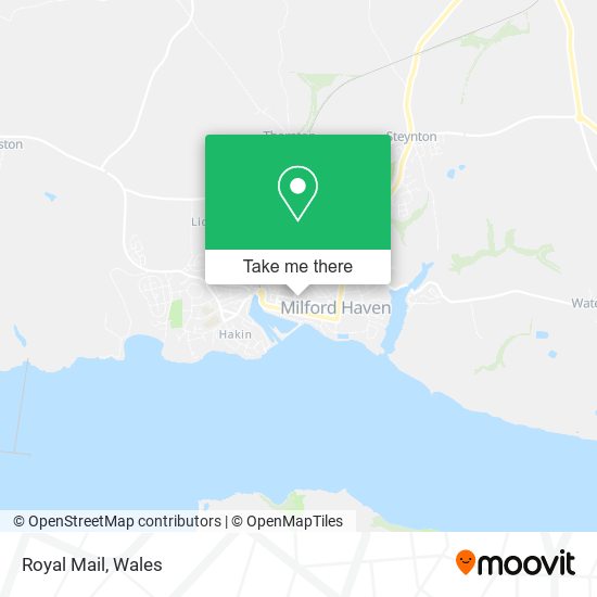 Royal Mail map