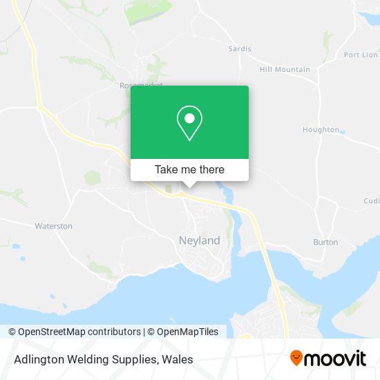 Adlington Welding Supplies map