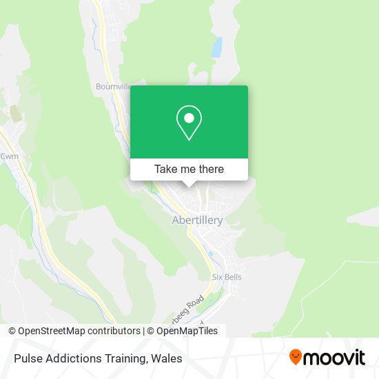 Pulse Addictions Training map