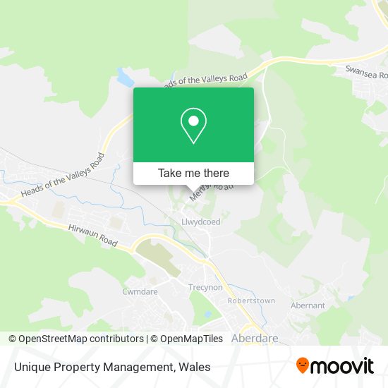 Unique Property Management map
