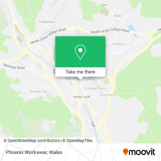 Phoenix Workwear map