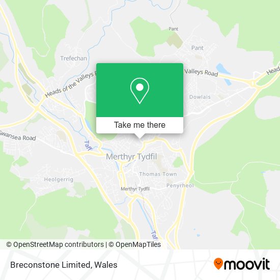Breconstone Limited map