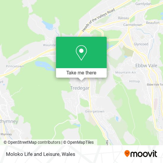 Moloko Life and Leisure map