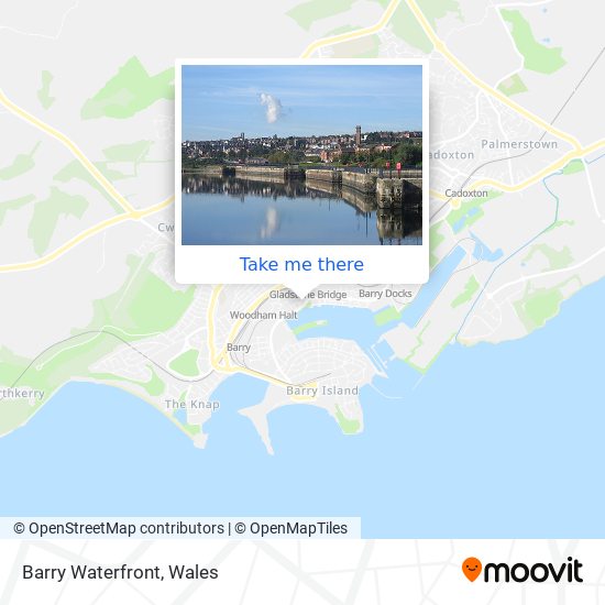 Barry Waterfront map