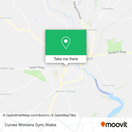 Curves Womens Gym map