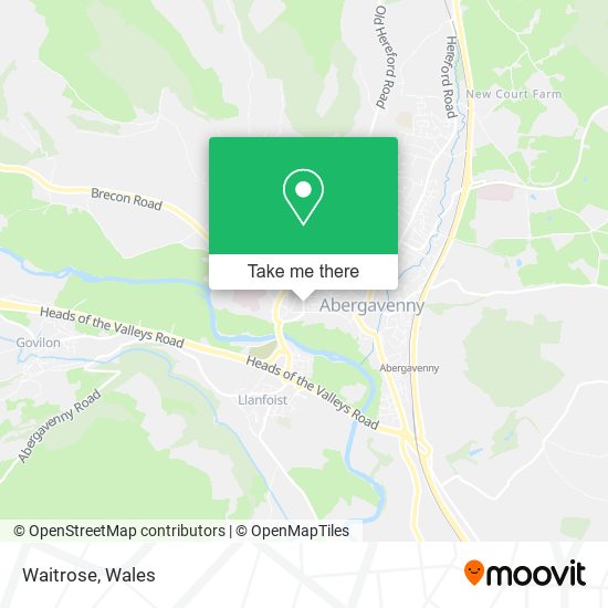 Waitrose map