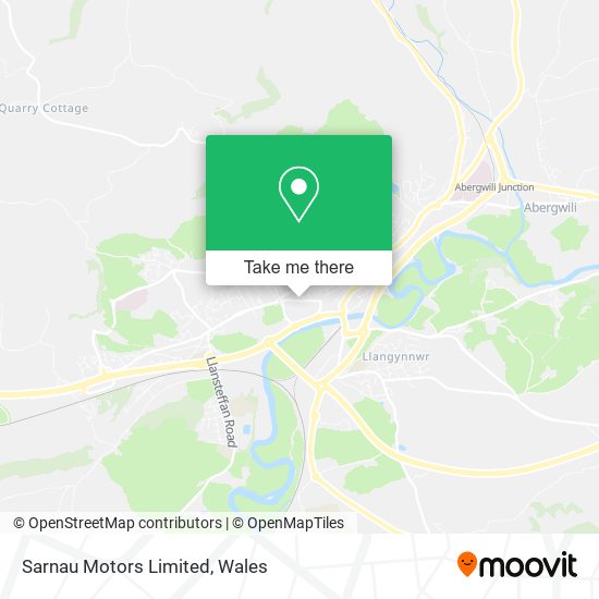 Sarnau Motors Limited map