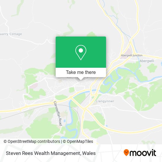 Steven Rees Wealth Management map