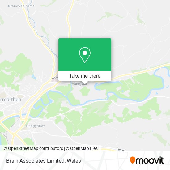 Brain Associates Limited map