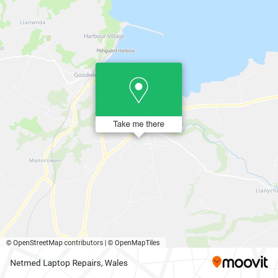 Netmed Laptop Repairs map