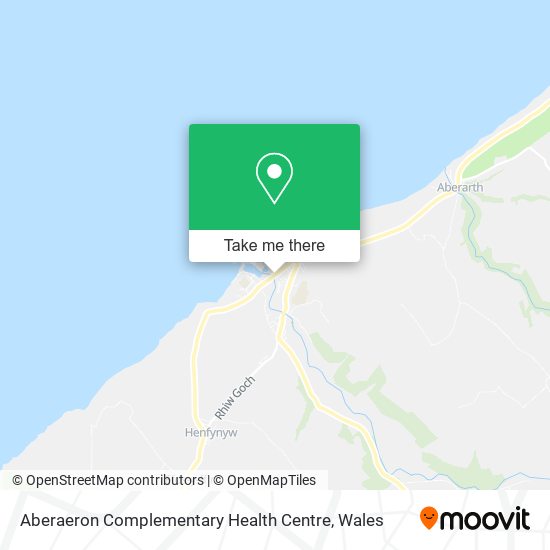 Aberaeron Complementary Health Centre map