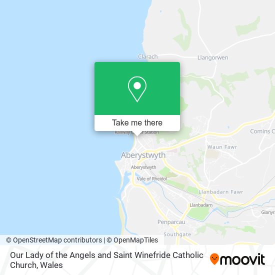 Our Lady of the Angels and Saint Winefride Catholic Church map