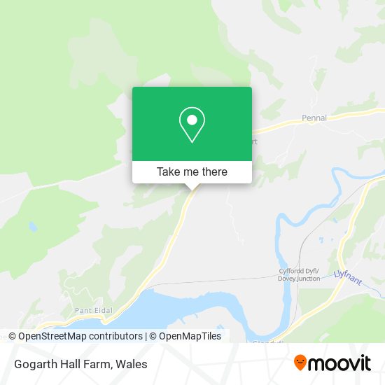 Gogarth Hall Farm map