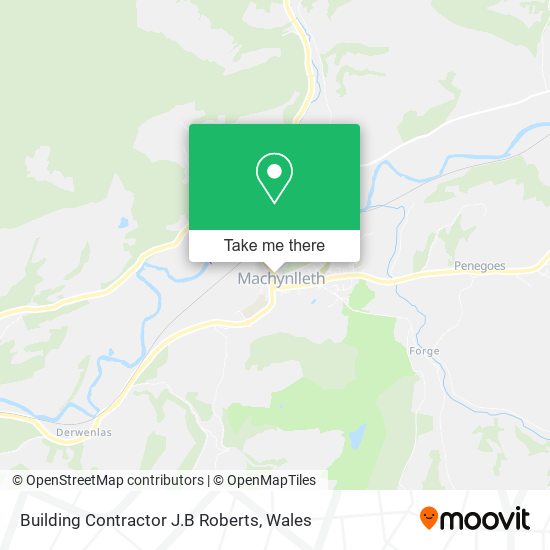 Building Contractor J.B Roberts map