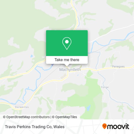 Travis Perkins Trading Co map