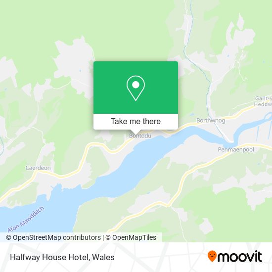 Halfway House Hotel map