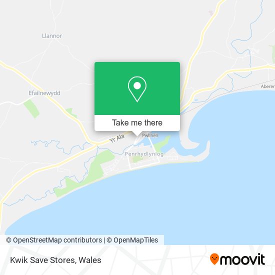 Kwik Save Stores map