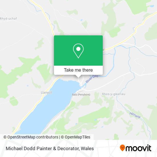Michael Dodd Painter & Decorator map