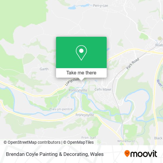 Brendan Coyle Painting & Decorating map