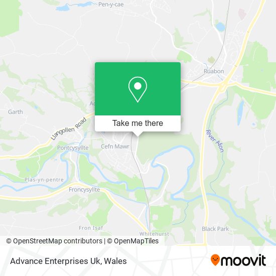 Advance Enterprises Uk map