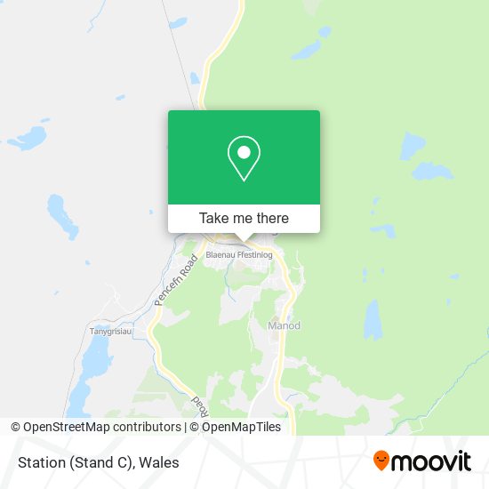 Station (Stand C) map