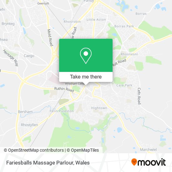 Fariesballs Massage Parlour map