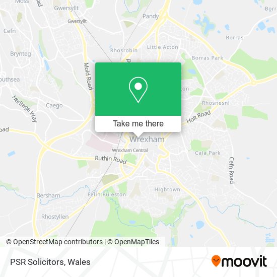PSR Solicitors map