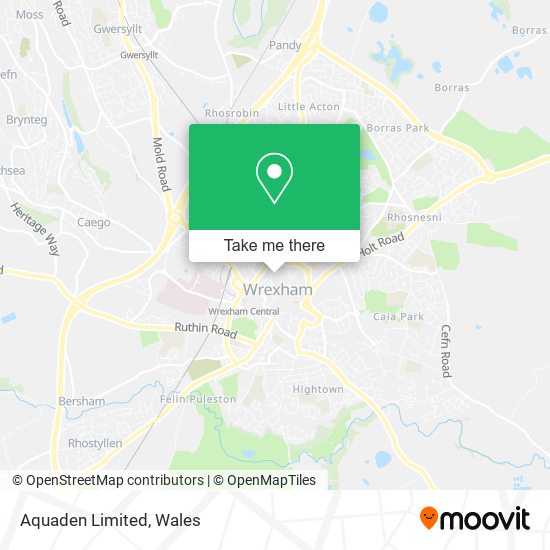 Aquaden Limited map