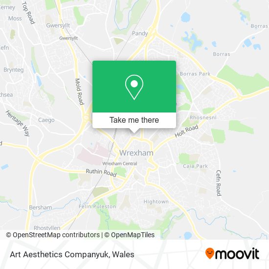 Art Aesthetics Companyuk map