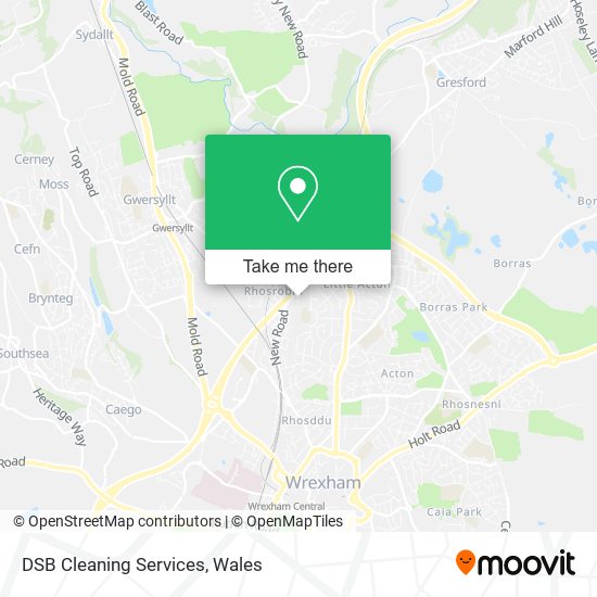 DSB Cleaning Services map