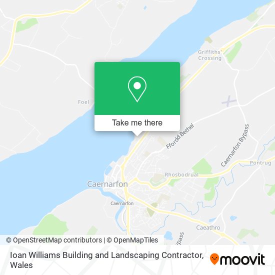 Ioan Williams Building and Landscaping Contractor map