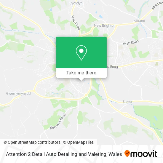 Attention 2 Detail Auto Detailing and Valeting map