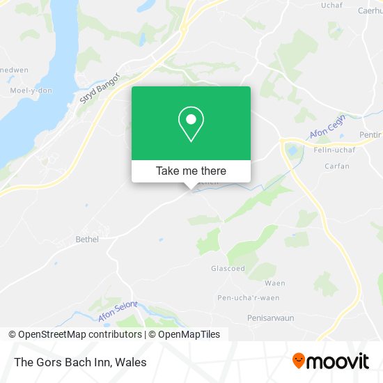 The Gors Bach Inn map