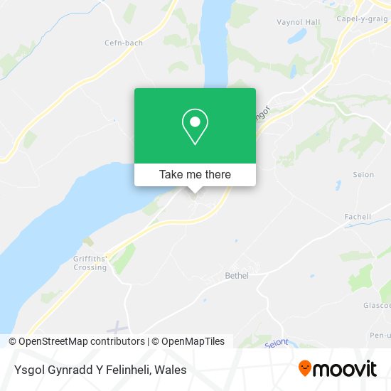 Ysgol Gynradd Y Felinheli map