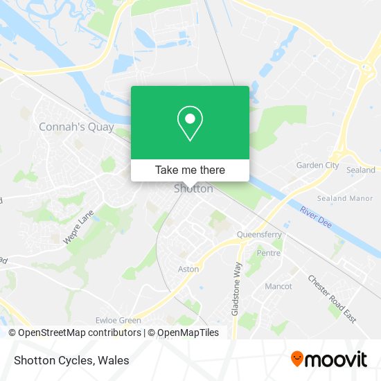Shotton Cycles map