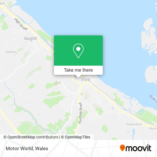 Motor World map