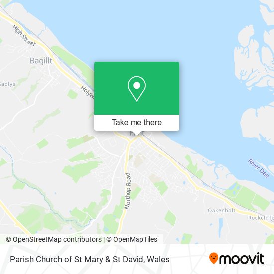 Parish Church of St Mary & St David map