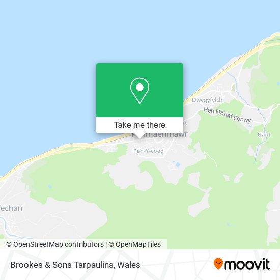Brookes & Sons Tarpaulins map