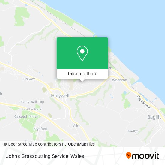 John's Grasscutting Service map