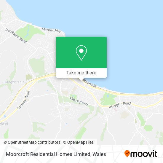 Moorcroft Residential Homes Limited map