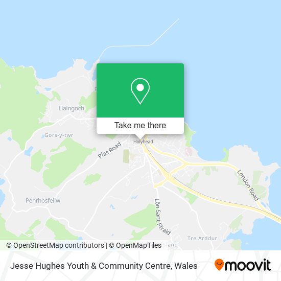 Jesse Hughes Youth & Community Centre map