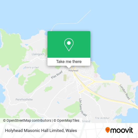 Holyhead Masonic Hall Limited map