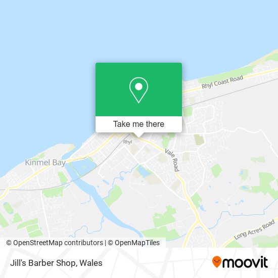 Jill's Barber Shop map