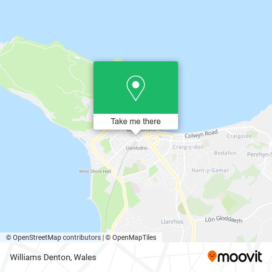 Williams Denton map