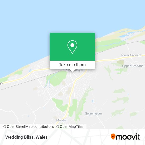 Wedding Bliss map