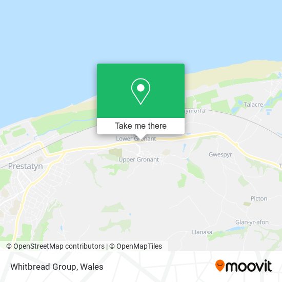 Whitbread Group map