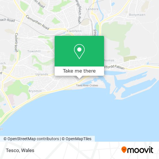 Tesco map