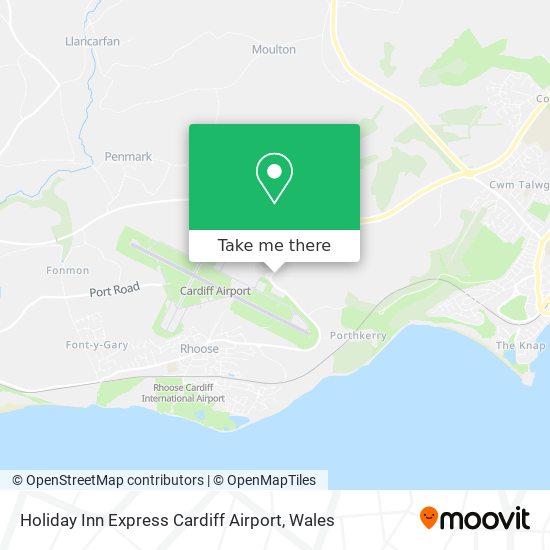 How to get to Holiday Inn Express Cardiff Airport in The Vale Of