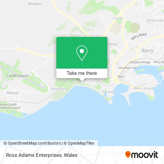 Ross Adams Enterprises map