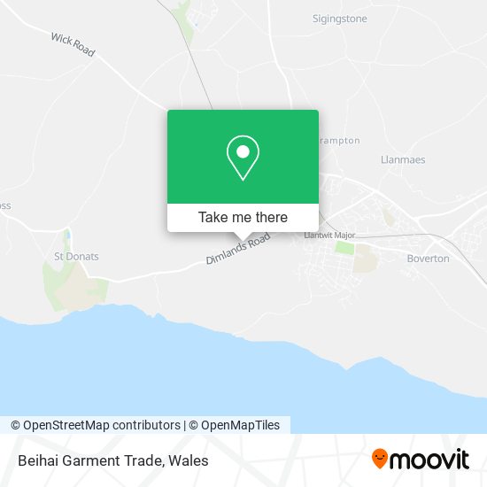 Beihai Garment Trade map